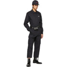 AMI Alexandre Mattiussi Navy Worker Fit Cargo Pants