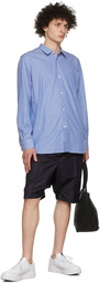 Junya Watanabe Blue Cotton Shirt