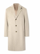 Lardini - Brushed-Wool Overcoat - Neutrals