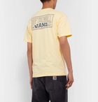 Vans - Logo-Print Cotton-Jersey T-Shirt - Yellow