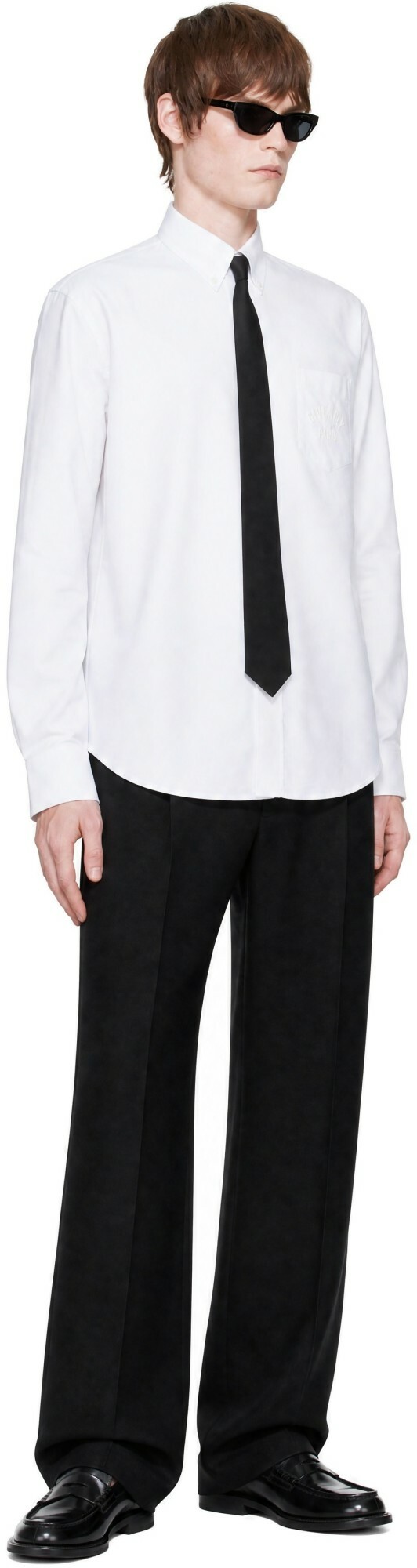 Givenchy White Classic Fit Button Down Shirt