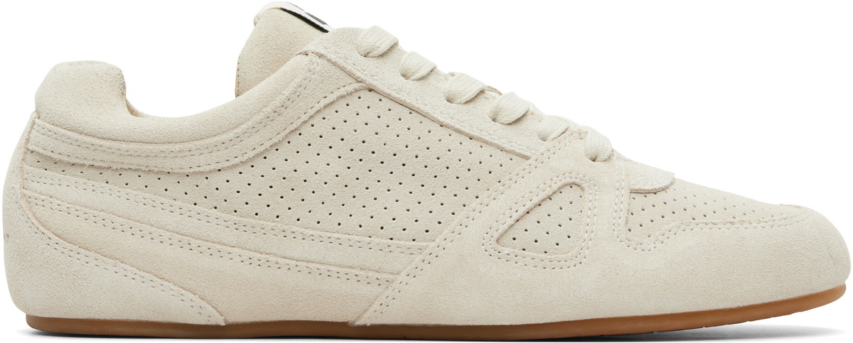 Isabel Marant Beige Senny Low Sneakers