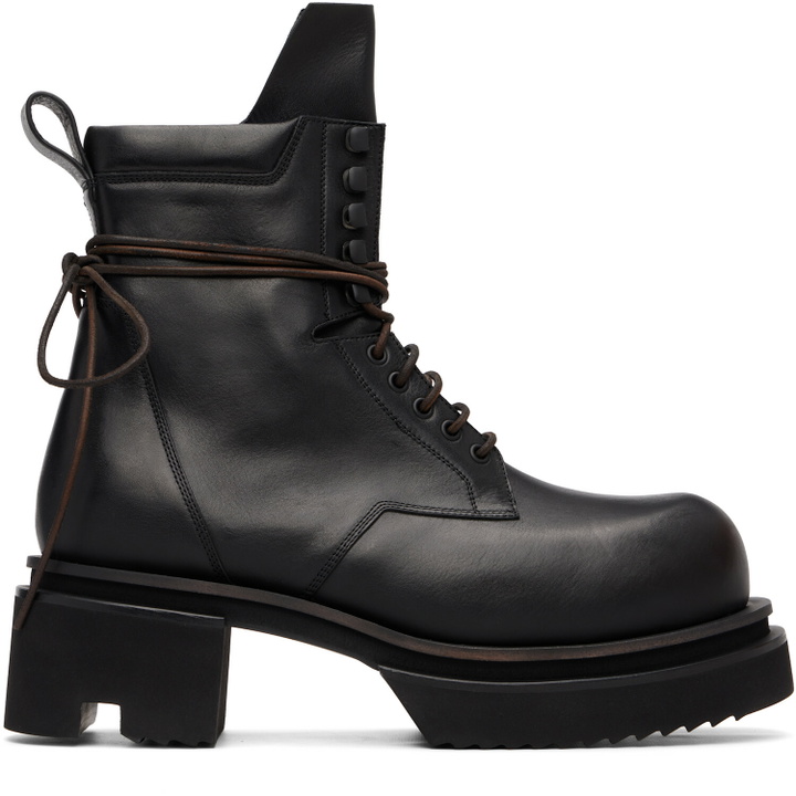 Photo: Rick Owens Black Tower Low Army Bogun Boots