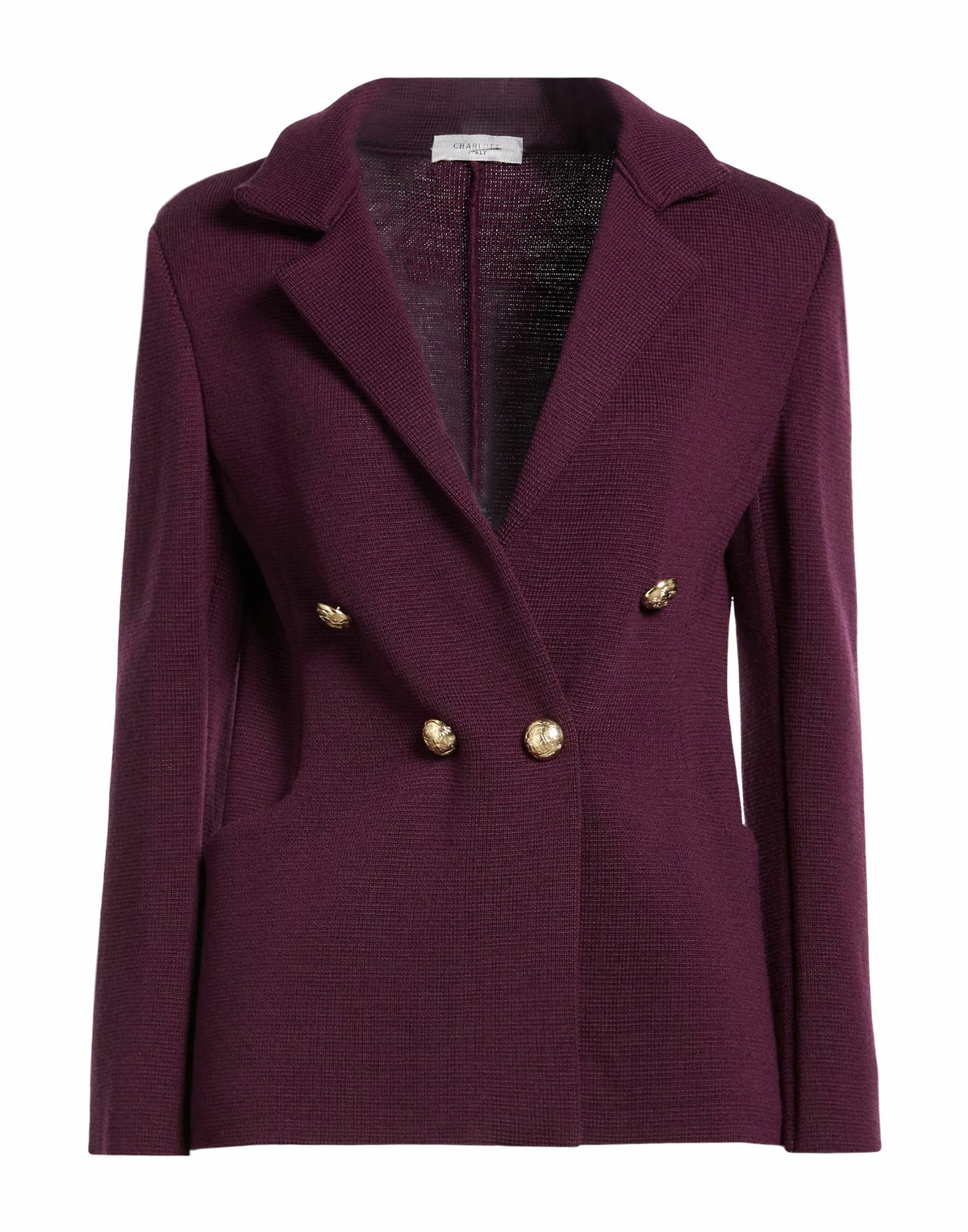 Charlott Womens Blazer Plum