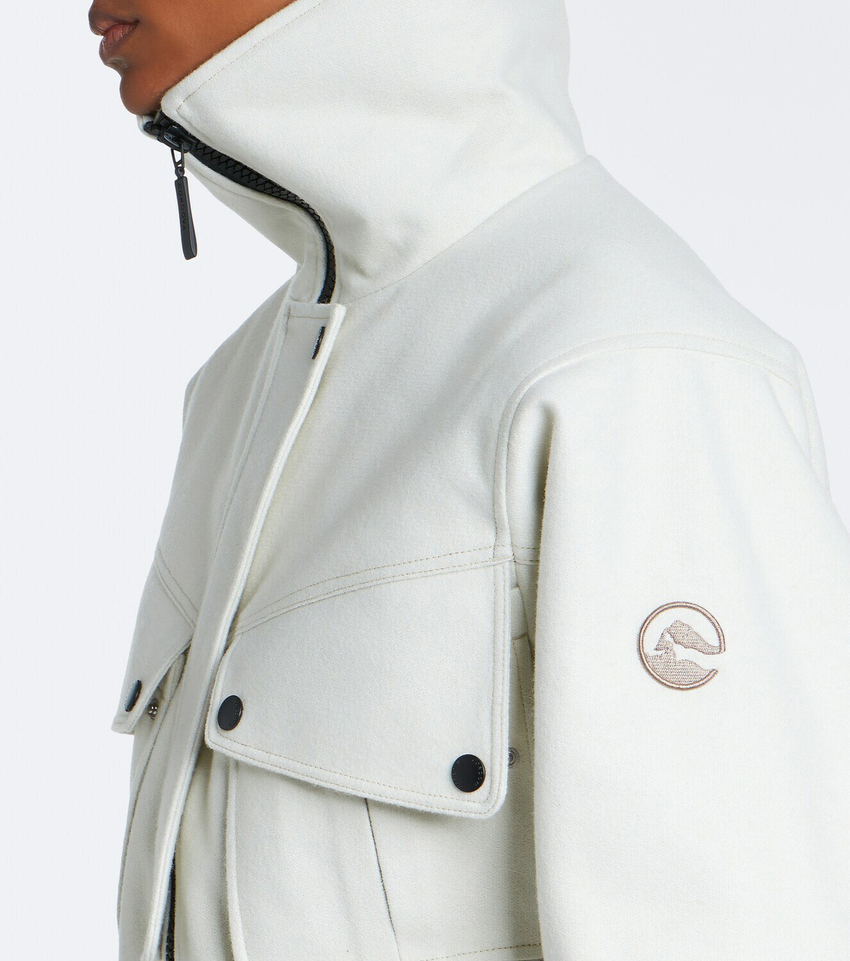 Cordova Telluride belted wool-blend ski suit