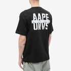 Men's AAPE Universe T-Shirt in Black