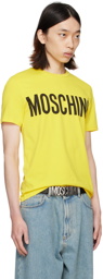 Moschino Yellow Printed T-Shirt