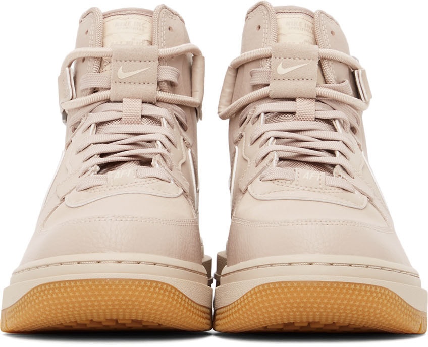 Nike: White Air Force 1 High Utility 2.0 High Sneakers