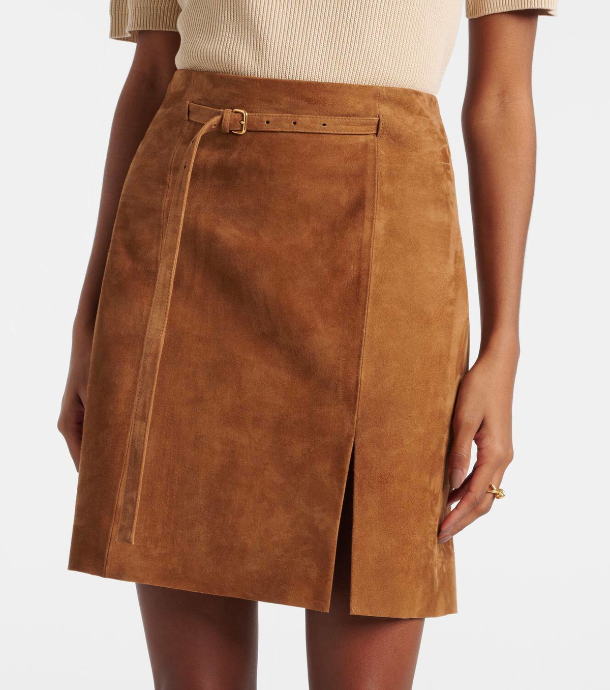Vince Suede miniskirt