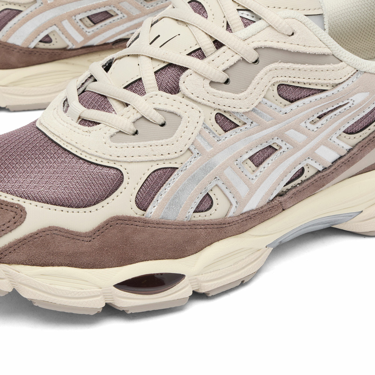 Asics GEL-NYC Sneaker in Cocoa Powder/Pure Silver