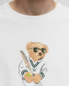 Polo Ralph Lauren Wimbledon Classic Bear S/S T Shirt White - Mens - Shortsleeves