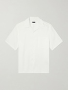 Zegna - Convertible-Collar Linen Shirt - White