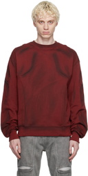 HELIOT EMIL Red Kinetic Sweatshirt