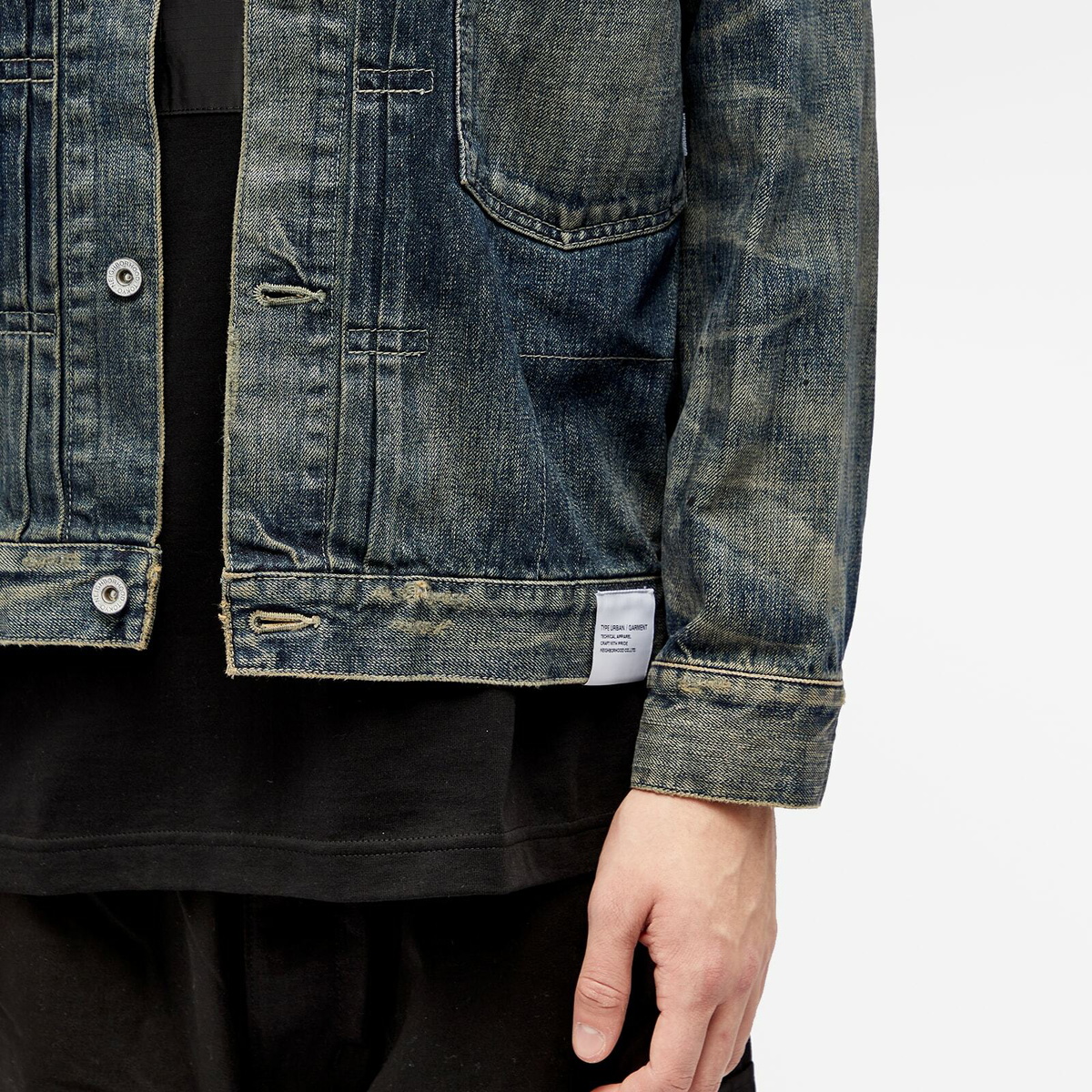 Neighborhood Men's Savage Denim Type 1 Jacket in Indigo Neighborhood