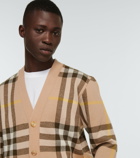 Burberry - Wilmore wool and cashmere cardigan