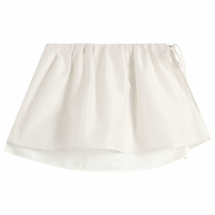 Photo: DUNST Women's Layered Volume Skirt in Cream