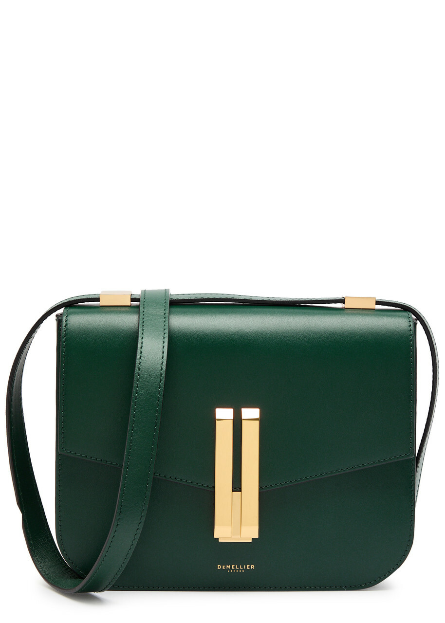 Demellier Vancouver Leather Cross-body bag - Dark Green - One Size