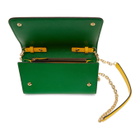 Marc Jacobs Pink and Green Snapshot Chain Wallet Bag