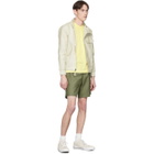 paa Green Sateen Shorts