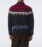 Moncler Grenoble Fair Isle wool and alpaca-blend sweater