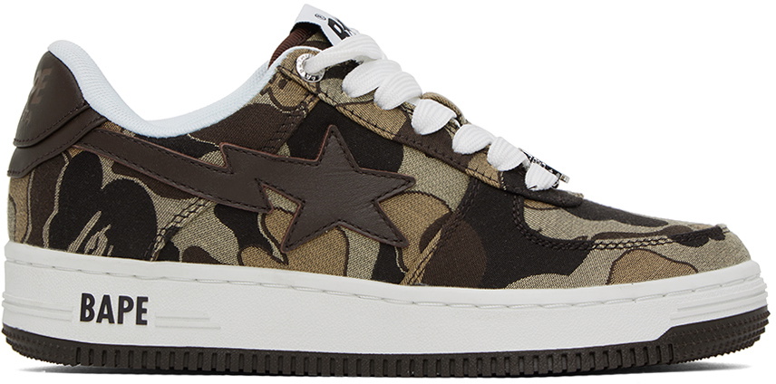 【BAPE】COOKIE CAMO 2 BAPE STA BAPE Brown Cookie Camo 2 BAPE STA Sneakers A Bathing Ape