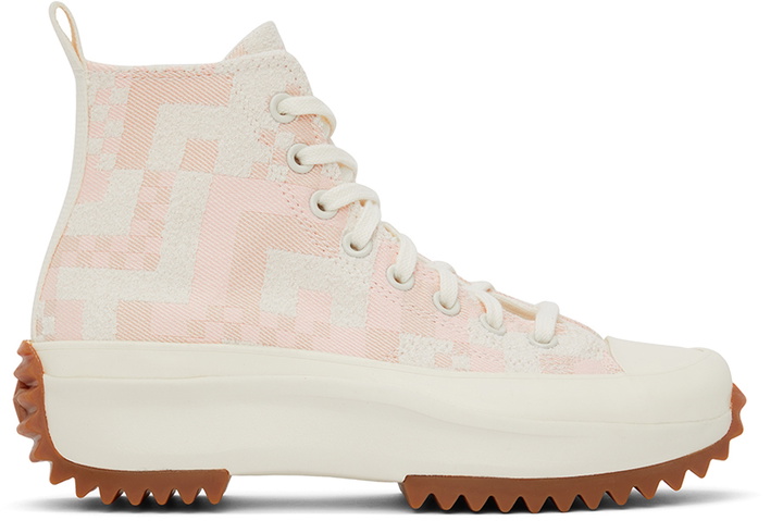 Photo: Converse Pink Run Star Hike Sneakers