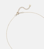 Mateo 14kt gold pendant necklace with lapis lazuli and diamonds
