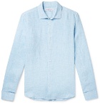 Orlebar Brown - Linen Shirt - Blue