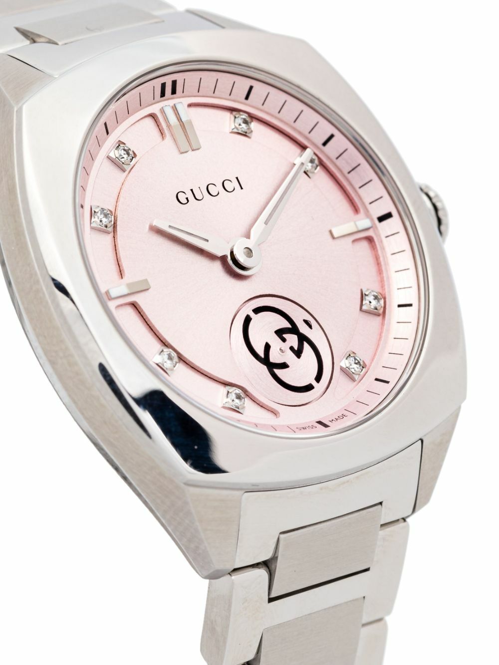 Gucci Stainless Steel Interlocking Watch Gucci