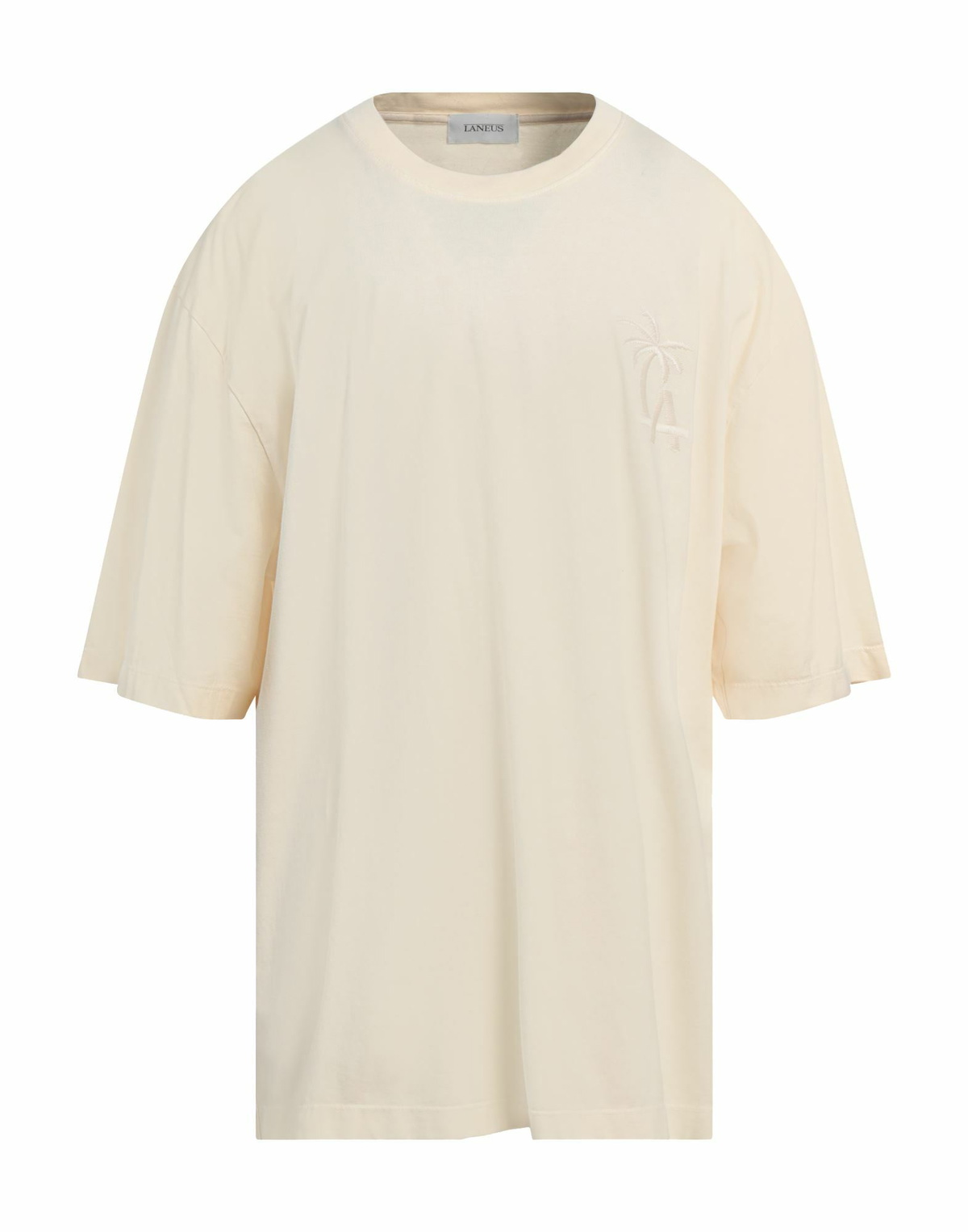 Laneus Mens T-shirt Cream