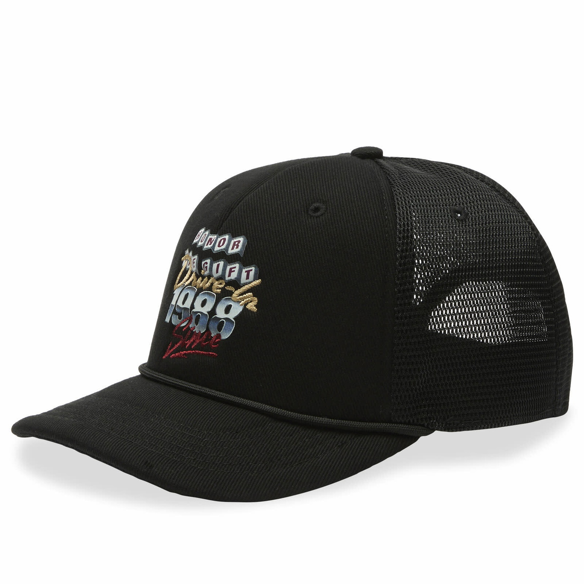 Honor the Gift Men's Drive In Trucker Cap in Black 
