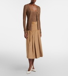Gabriela Hearst Aiste cashmere, silk, and hemp cardigan