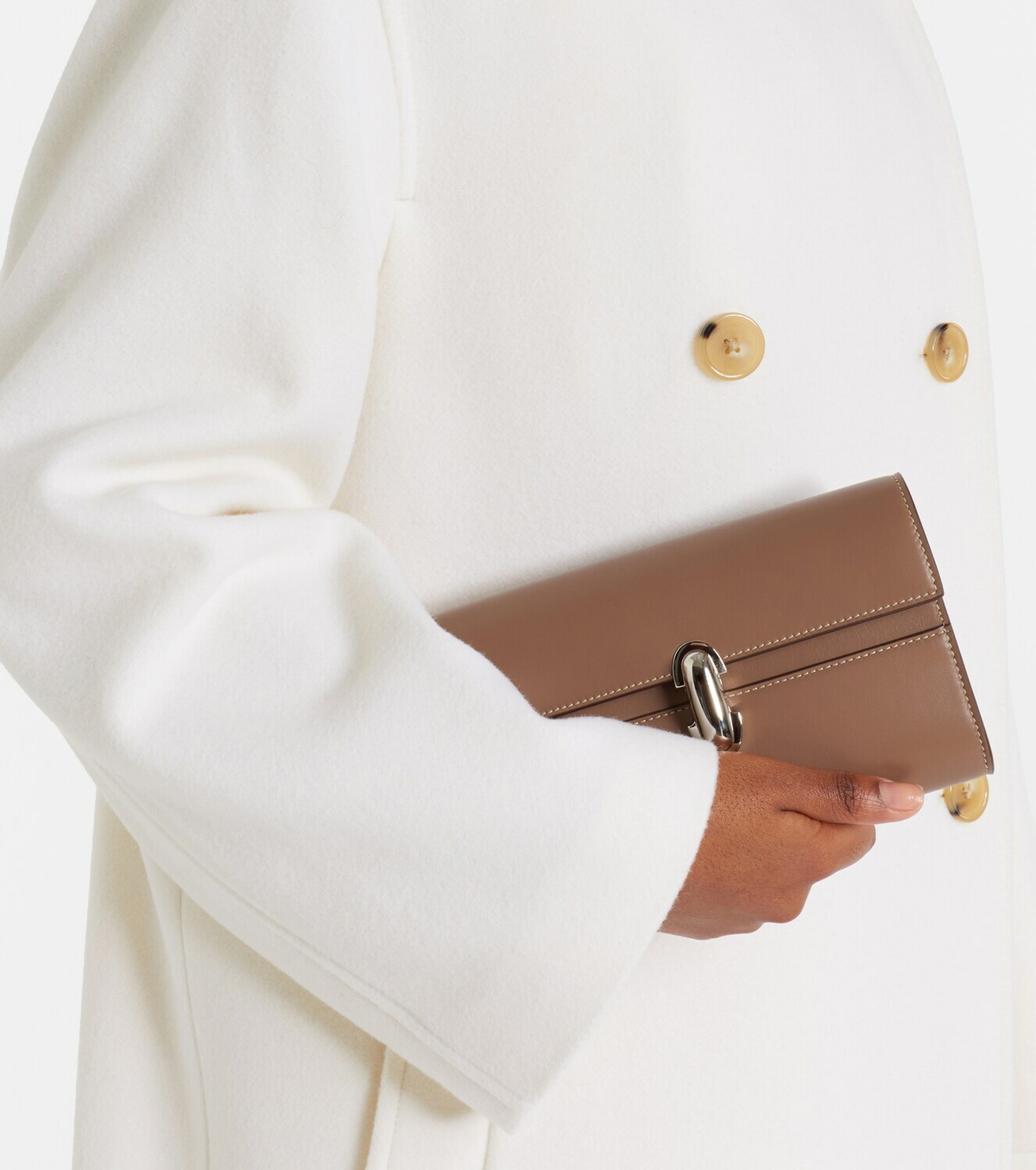 Savette Symmetry Mini leather crossbody bag