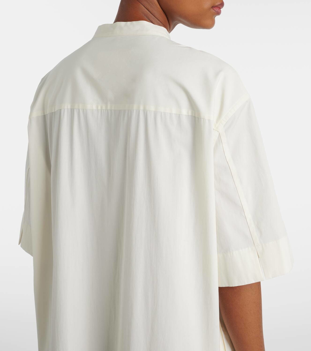Jil Sander Cotton poplin maxi dress