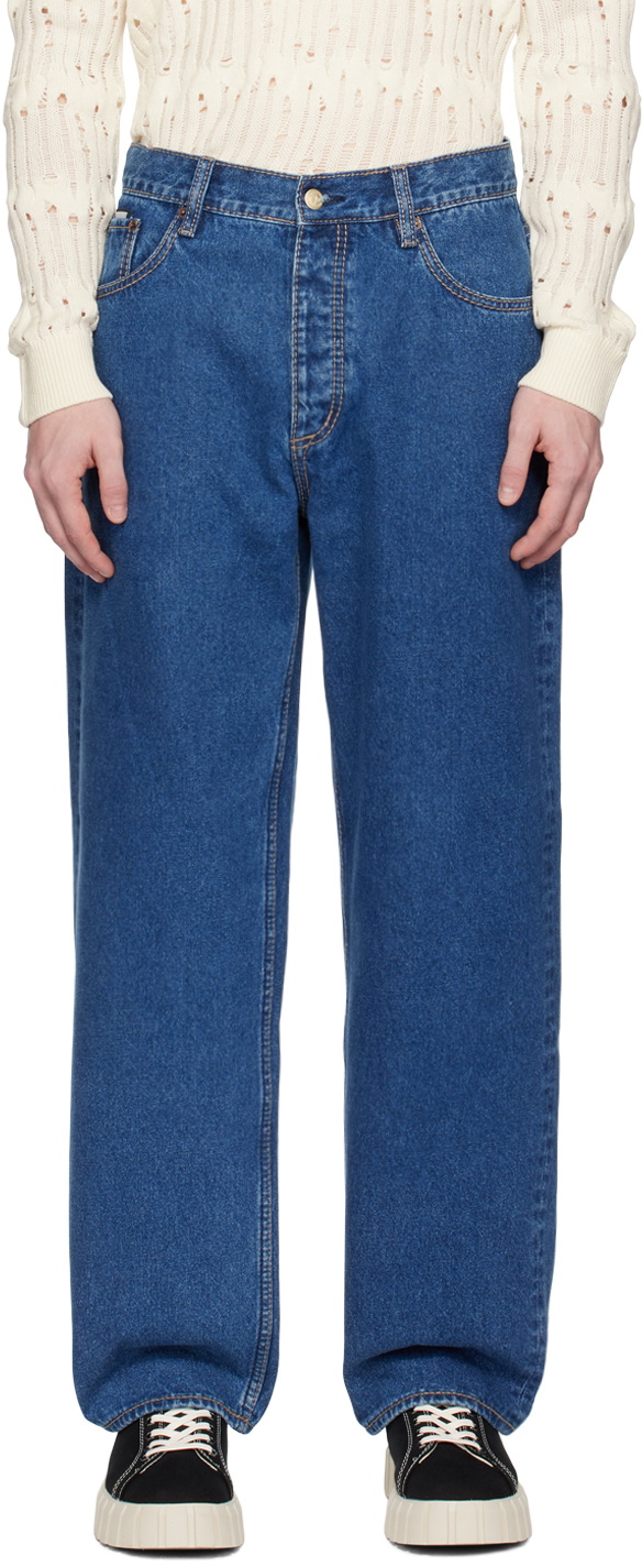 Eytys - Benz Bloom Jeans in Blue Eytys