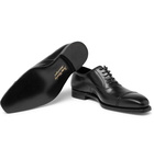 George Cleverley - Charles Cap-Toe Full-Grain Leather Oxford Shoes - Black