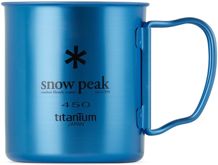 Photo: Snow Peak Blue TI-Single 450 Mug
