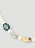 Mass - Chrysophase Tear Necklace in Beige