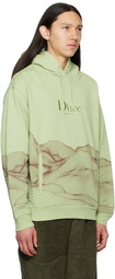 Dime Green Landscape Hoodie