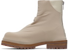 424 Beige Marathon Boots