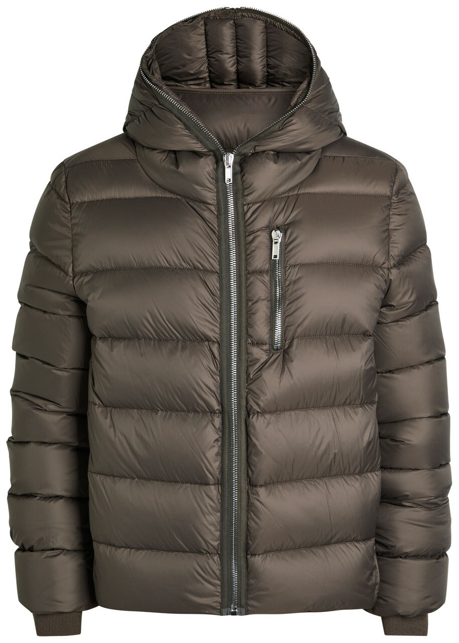 Rick Owens Black Moncler Edition Down Coyote Jacket Rick Owens
