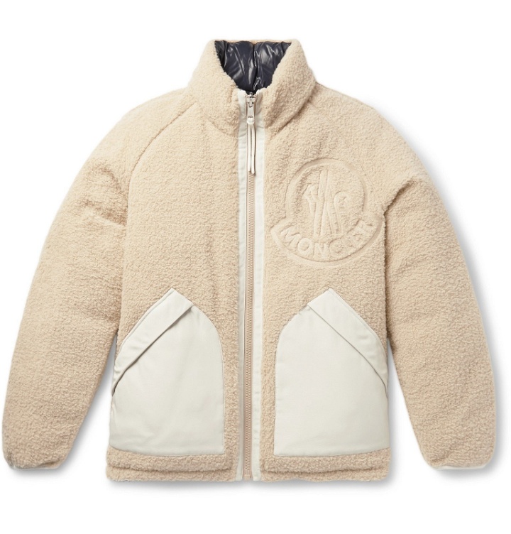 Photo: Moncler Genius - 2 Moncler 1952 Reversible Fleece and Quilted Shell Down Jacket - Neutrals