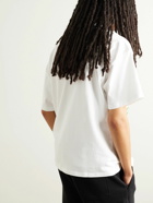 AMIRI - Oversized Logo-Print Cotton-Jersey T-Shirt - White