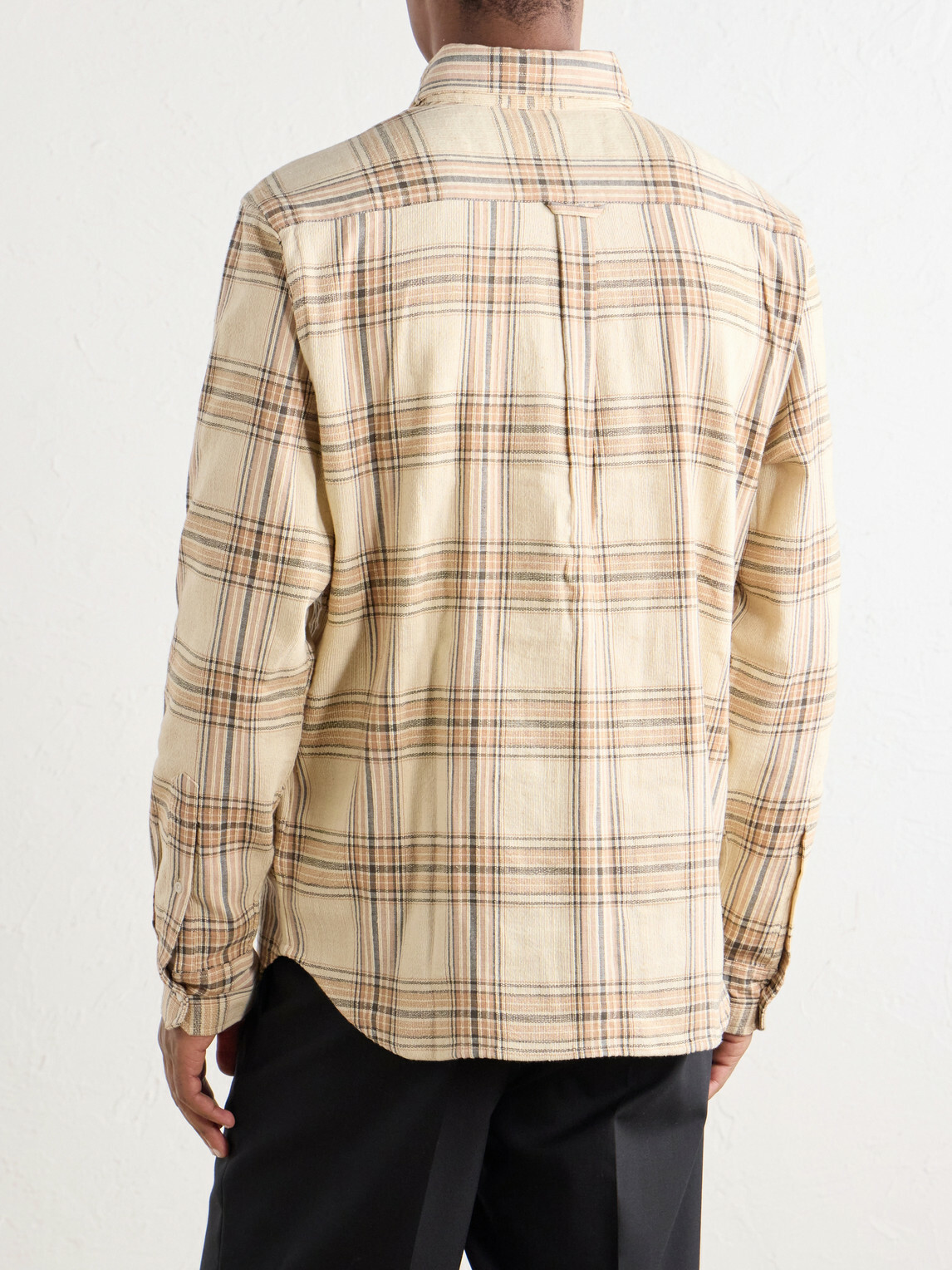 Kardo - Ronald Checked Cotton Shirt - Neutrals
