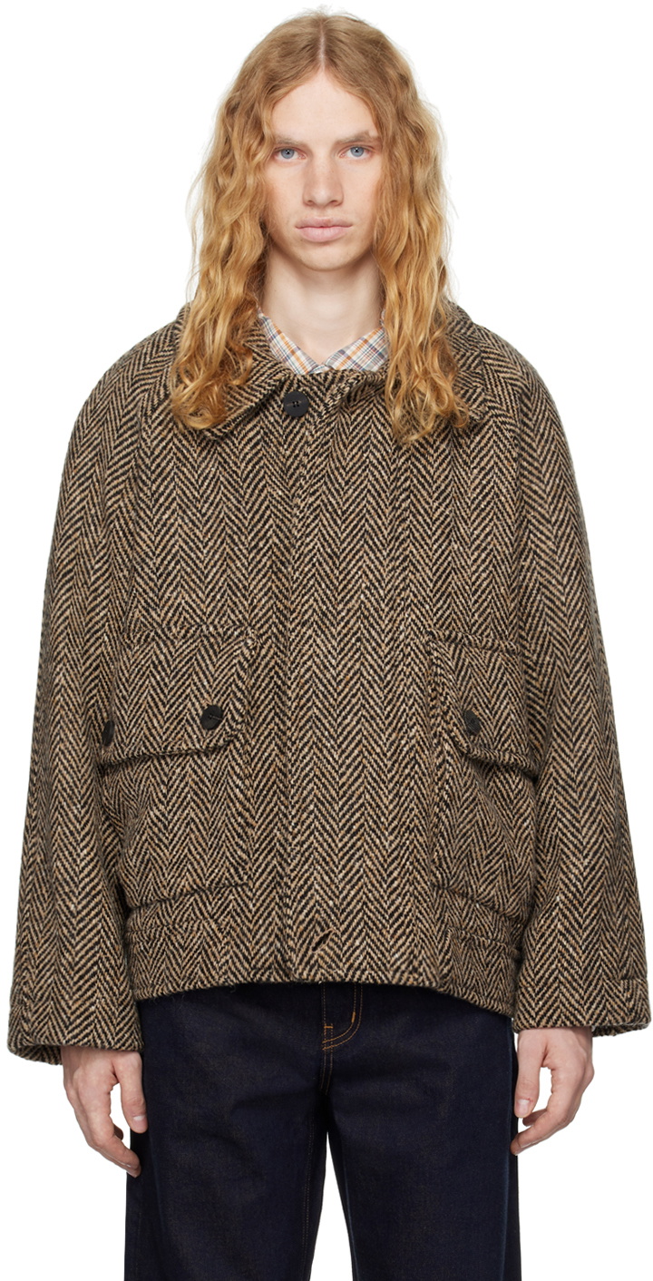 DOCUMENT Beige Donegal Jacket