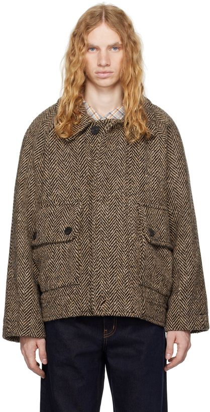 Photo: DOCUMENT Beige Donegal Jacket