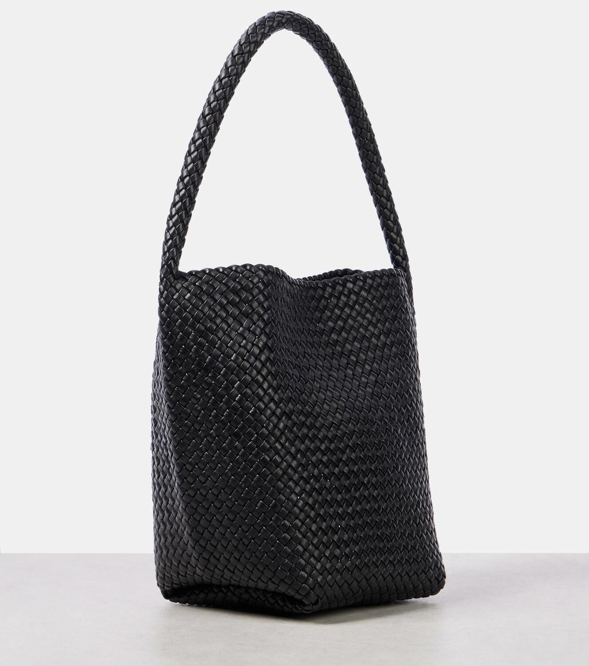 The Row N/S Park Small woven leather tote bag The Row