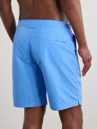 Orlebar Brown - Dane II Straight-Leg Mid-Length Swim Shorts - Blue