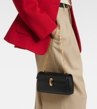 Savette Symmetry Chain Mini leather crossbody bag
