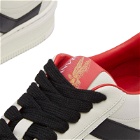 Lanvin Men's x Future High Sole Sneakers in Off White/Black
